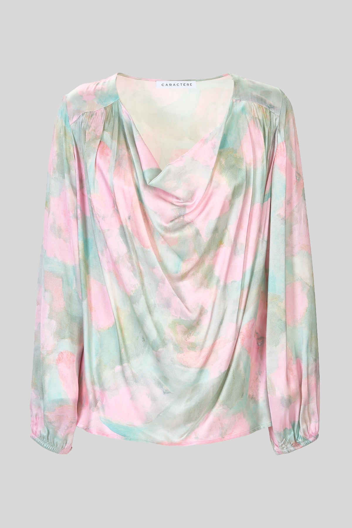 Blusa in raso - Caractère