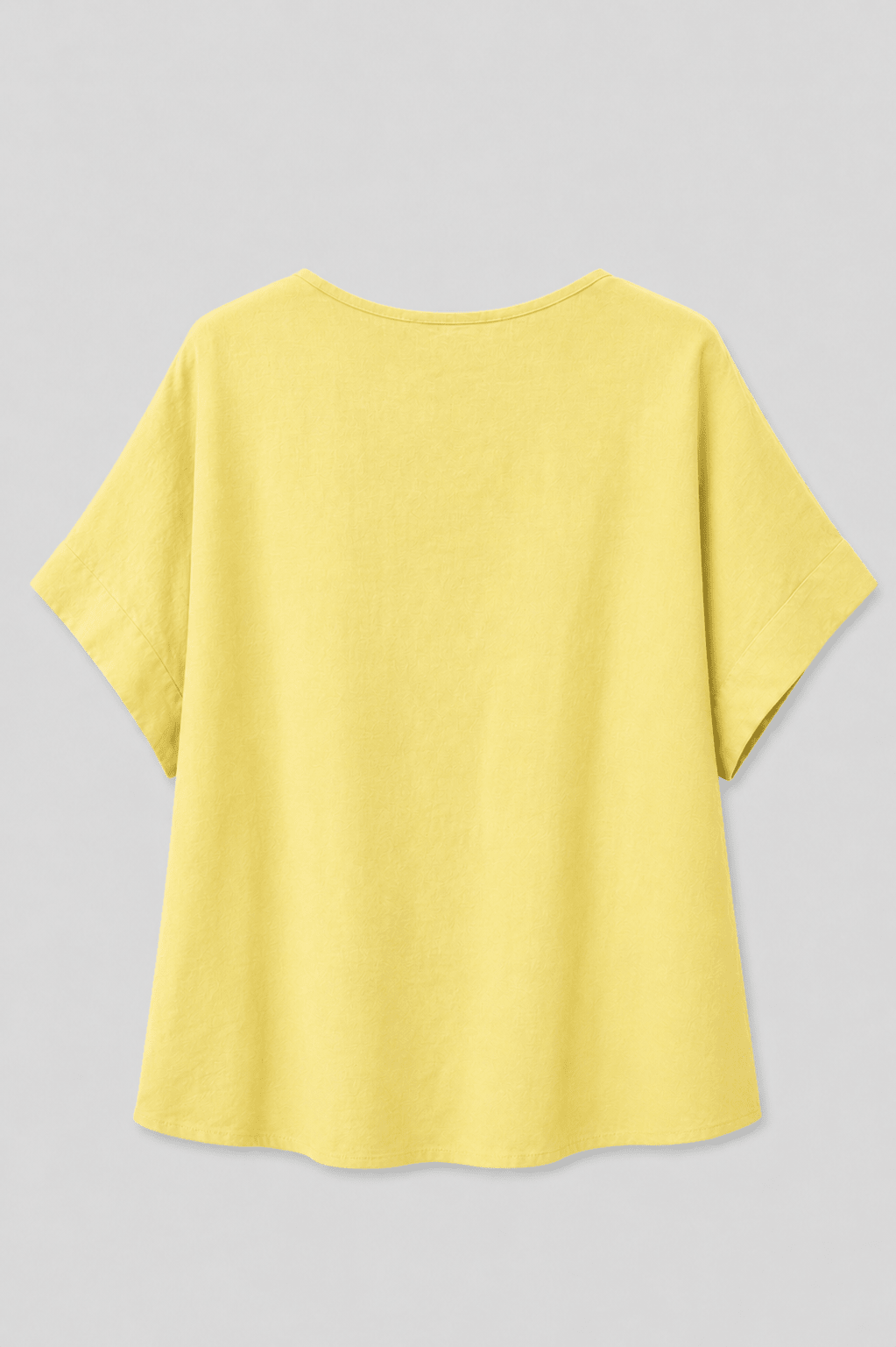 Blusa Oversize in Misto Lino con Scollo a V - Caractère