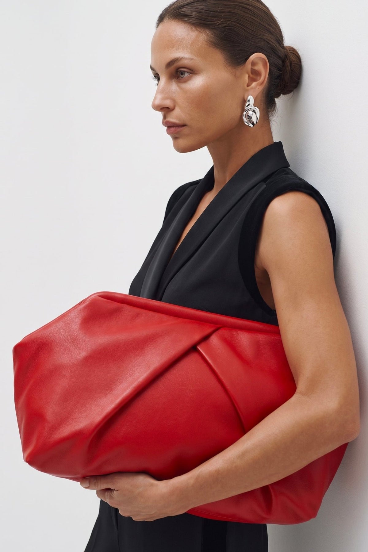 Borsa Clutch Donna in Simil Pelle - Caractère