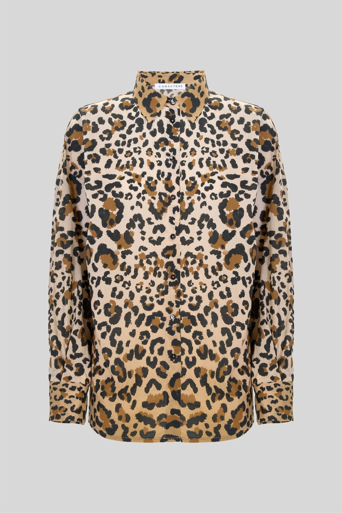 Camicia con fantasia animalier - Caractère