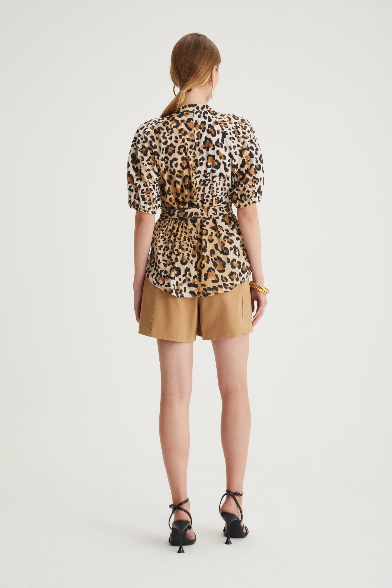 Camicia con manica a palloncino - Caractère