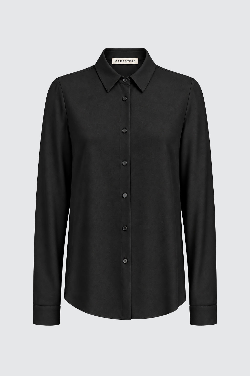 Camicia Donna Elegante a Manica Lunga Colletto Classico – Raffinata da Ufficio - Caractère
