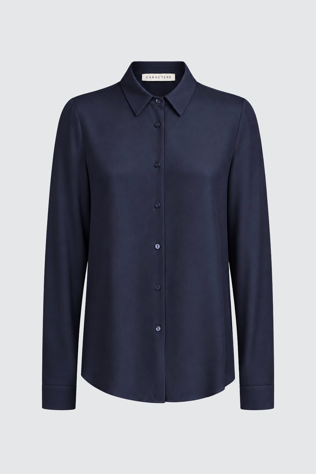 Camicia Donna Elegante a Manica Lunga Colletto Classico – Raffinata da Ufficio - Caractère