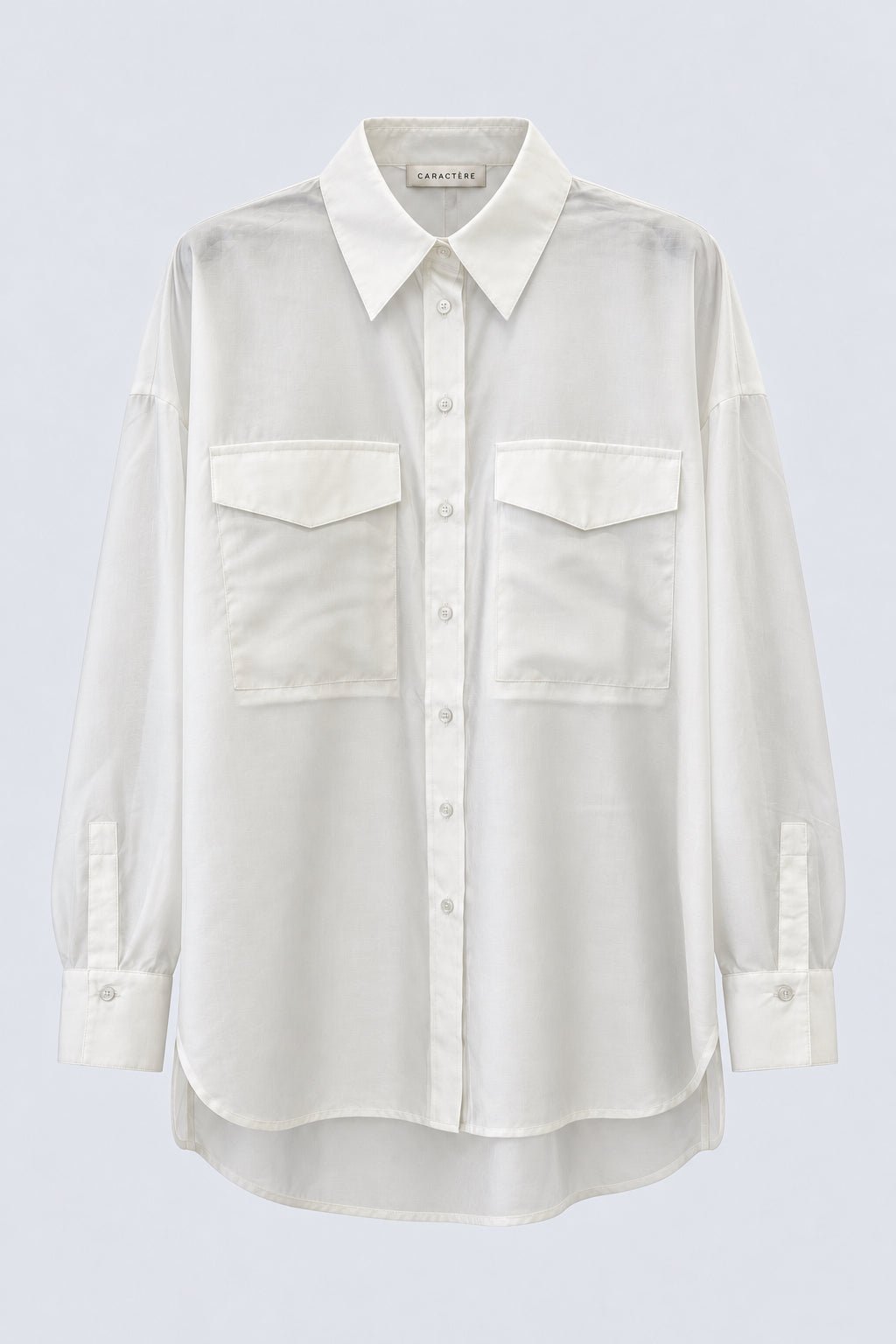 Camicia Donna in Mussola Maniche Lunghe – Leggera e Traspirante - Caractère