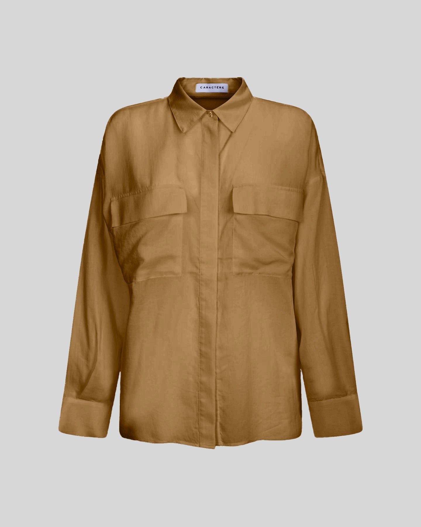 Camicia over con tasche - Caractère