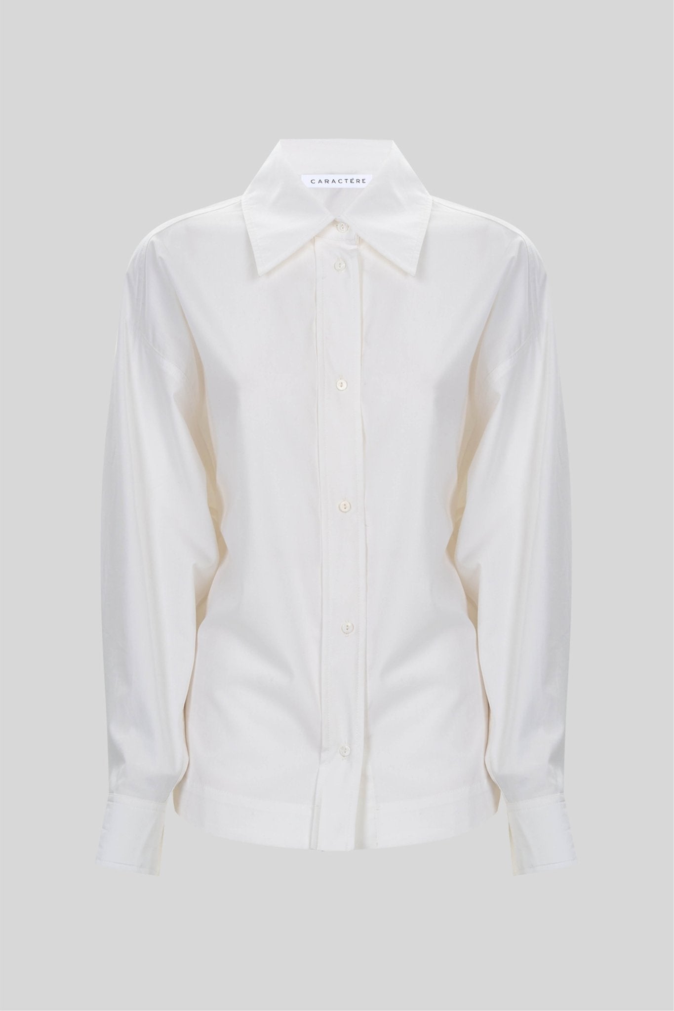 Camicia over in popeline - Caractère