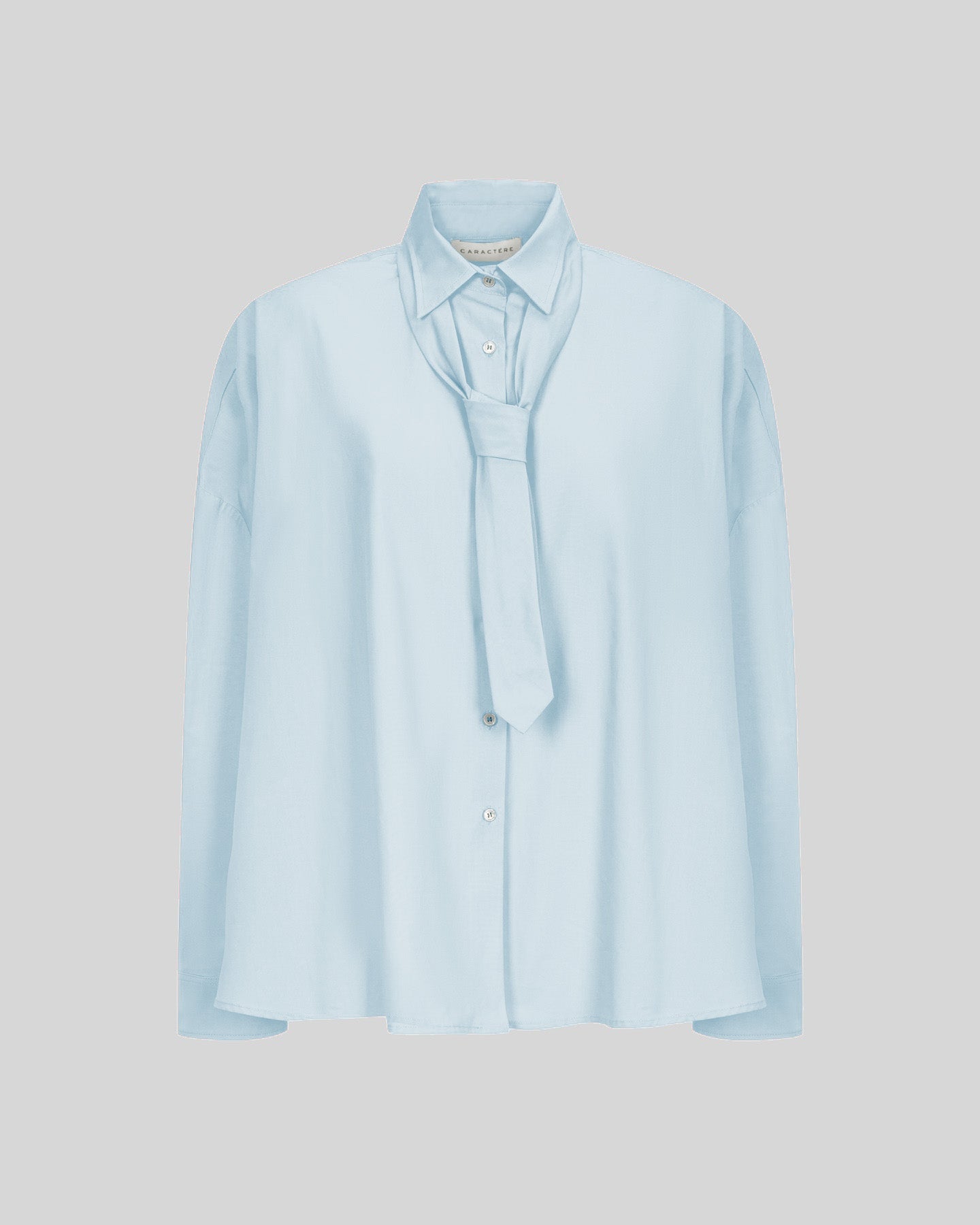 Camicia oversize in cotone - Caractère