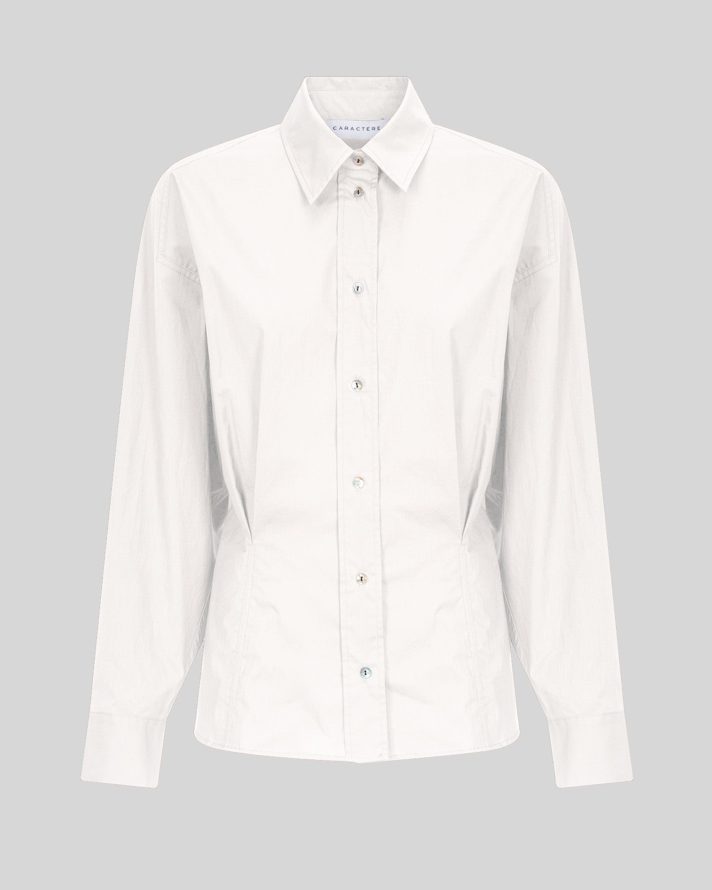Camicia sciancrata con maniche larghe - Caractère