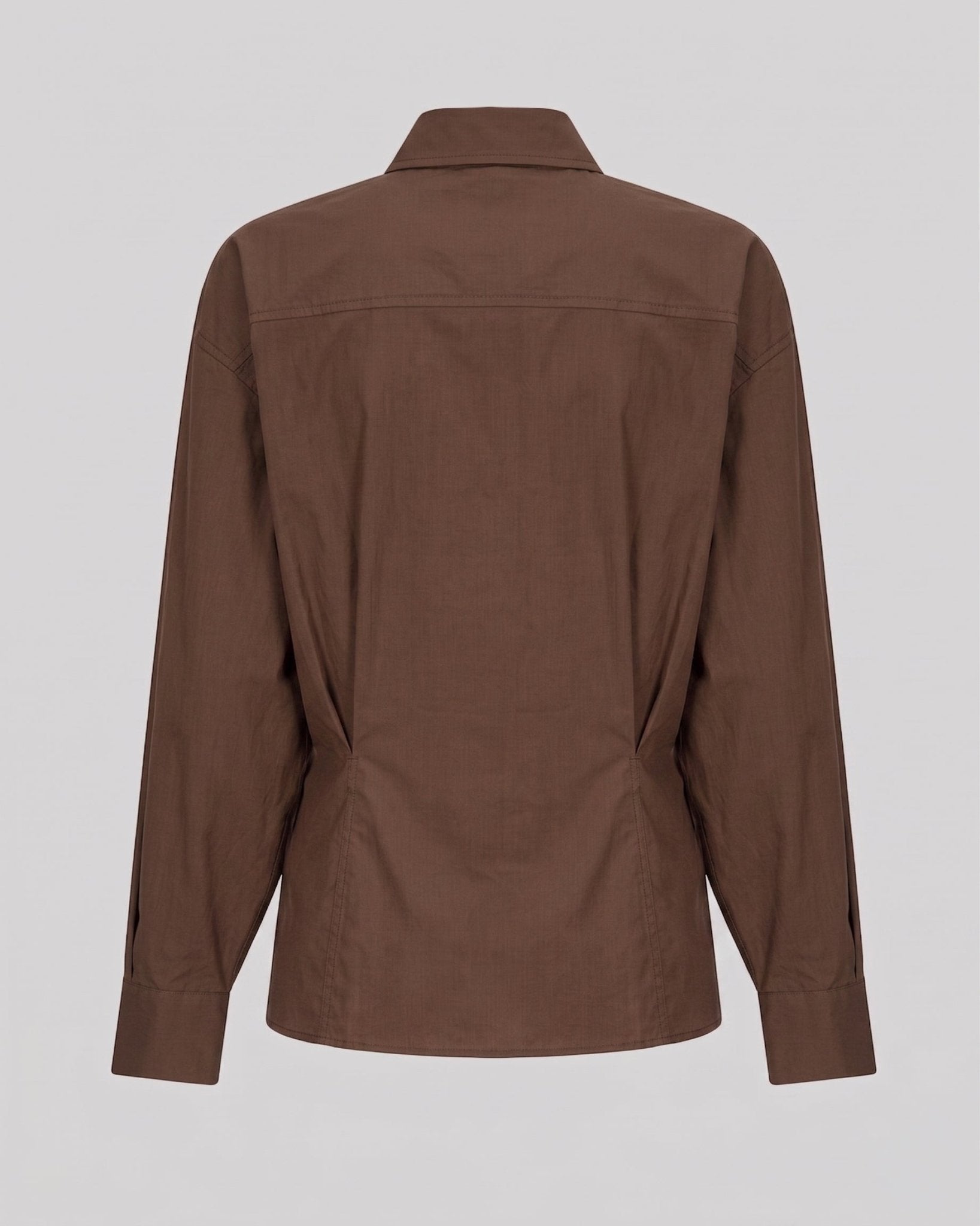 Camicia sciancrata con maniche larghe - Caractère