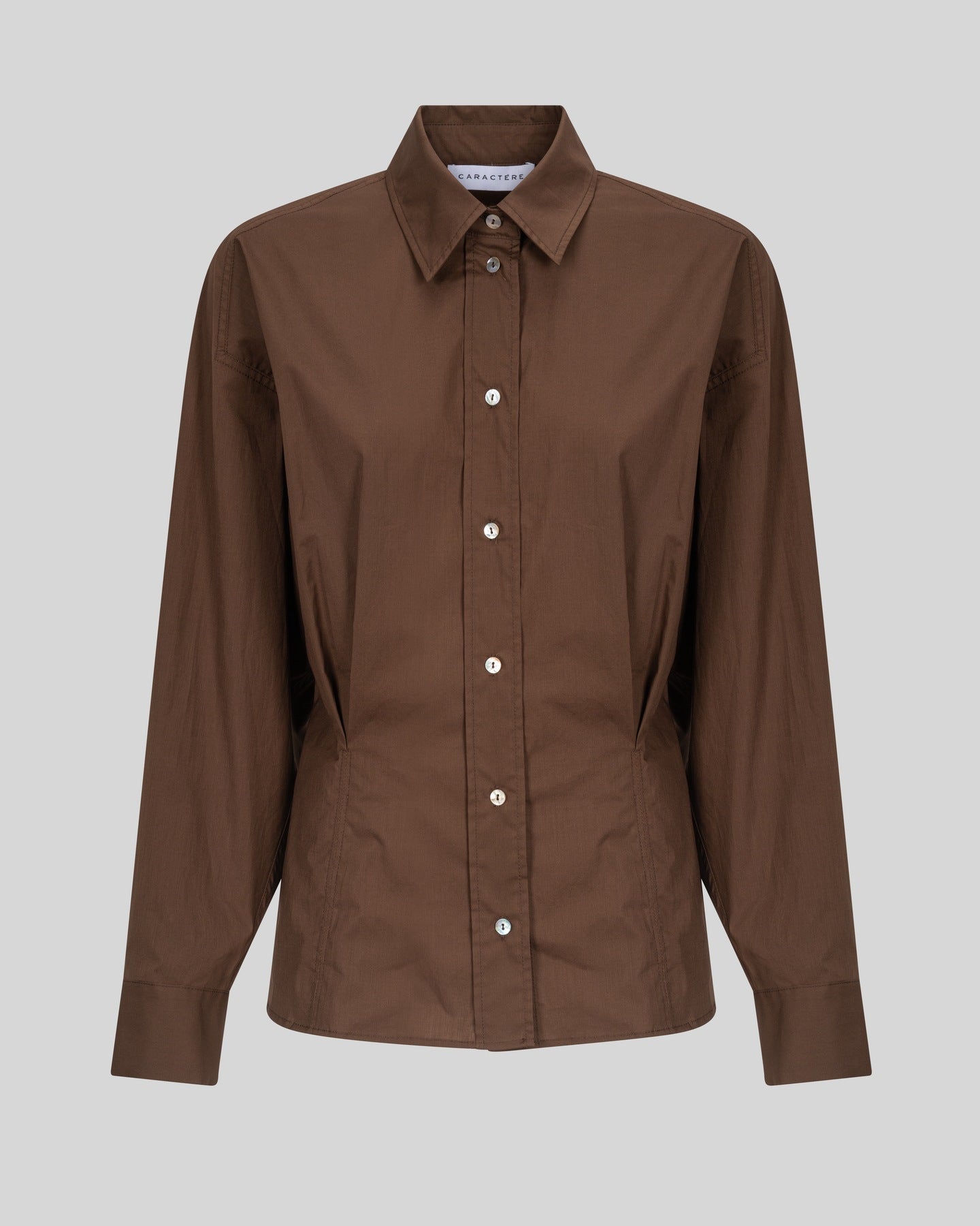 Camicia sciancrata con maniche larghe - Caractère