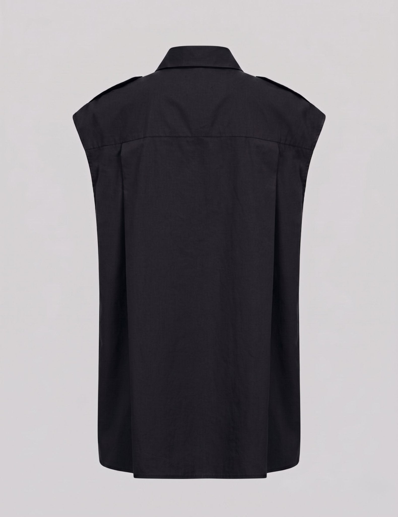 Camicia Smanicata in cotone - Caractère