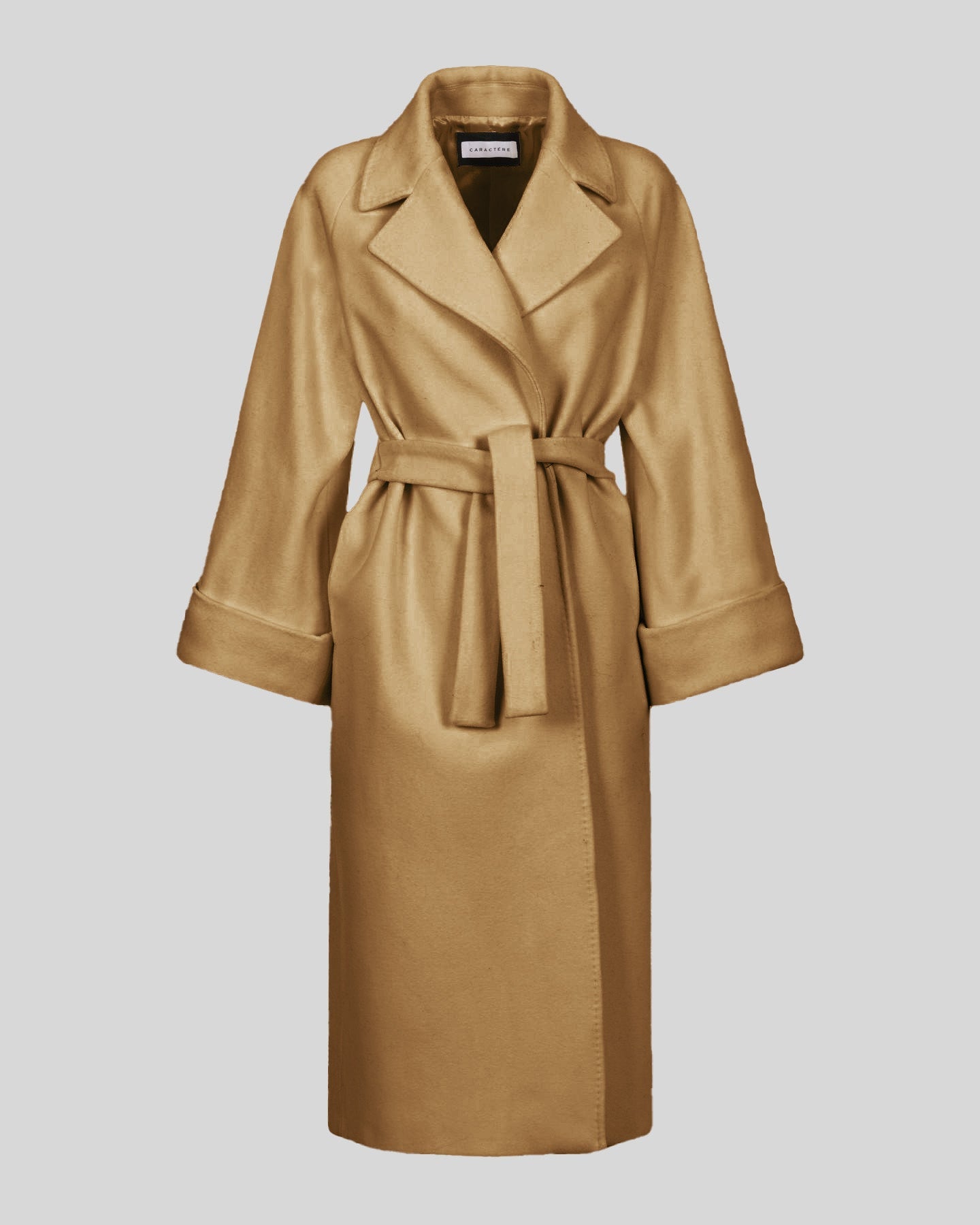 Cappotto con cintura - Caractère