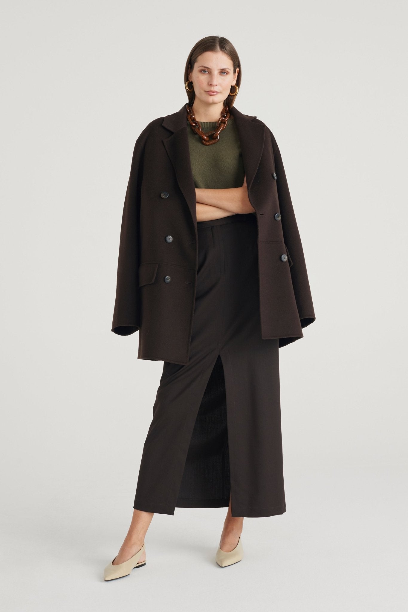 Cappotto corto doppiopetto - Caractère