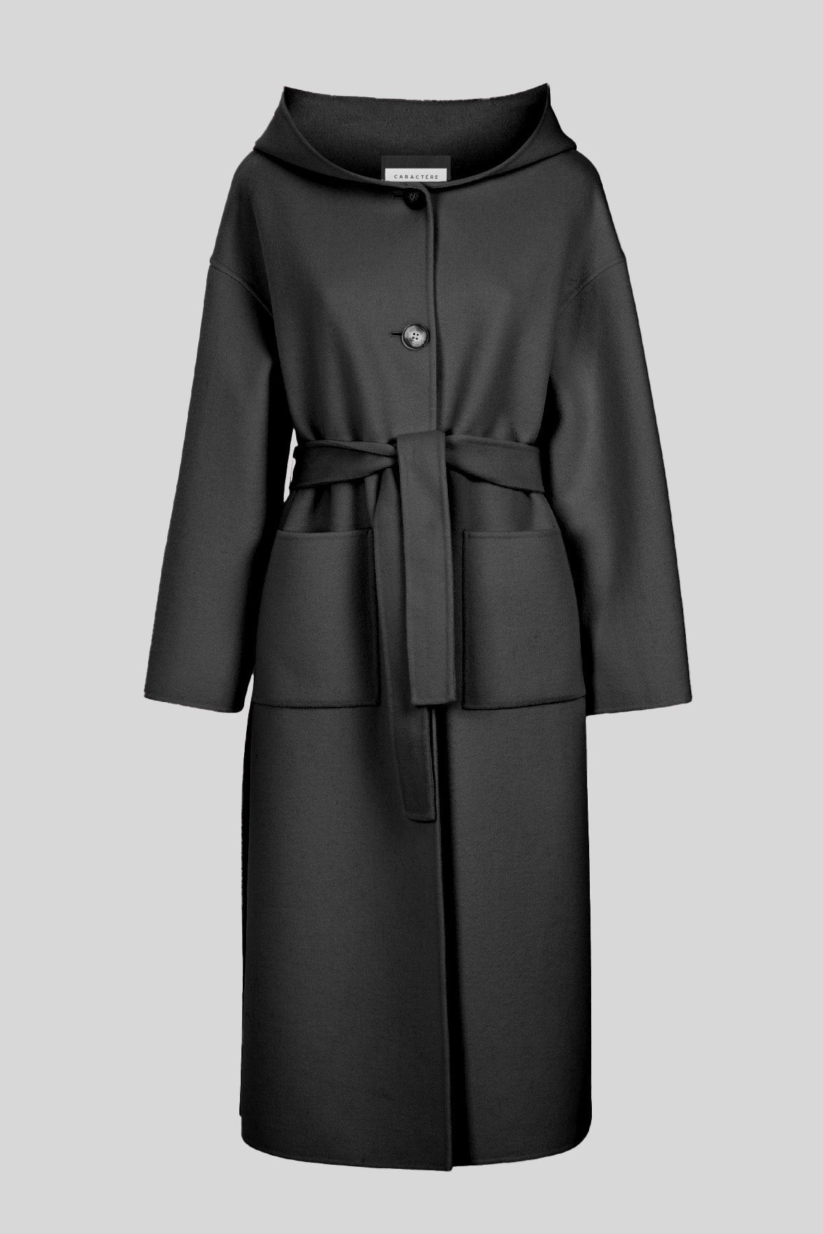 Cappotto lungo in double - Caractère