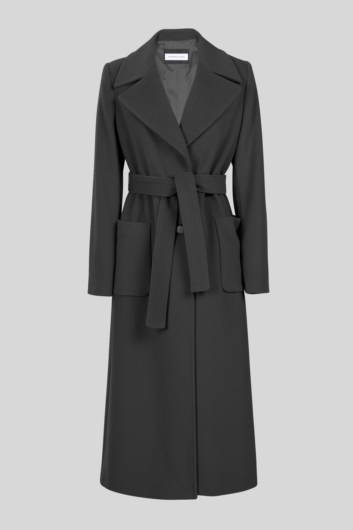 Cappotto lungo nero - Caractère