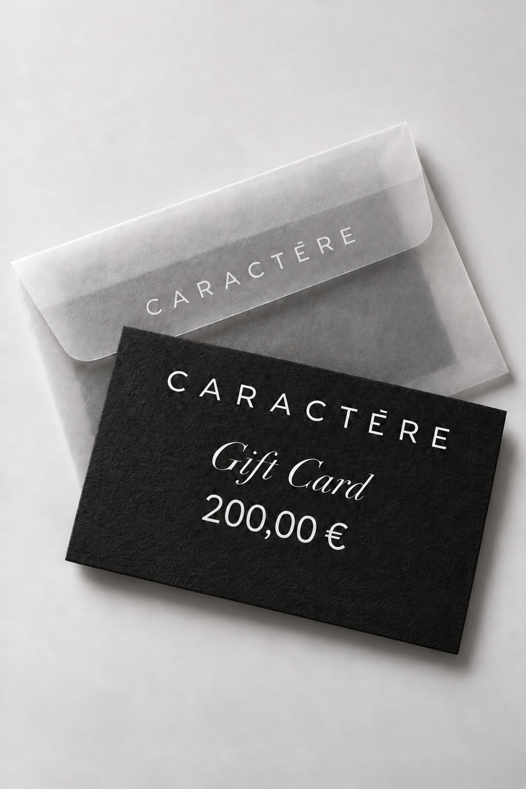 CARACTERE GIFT CARD - Caractère