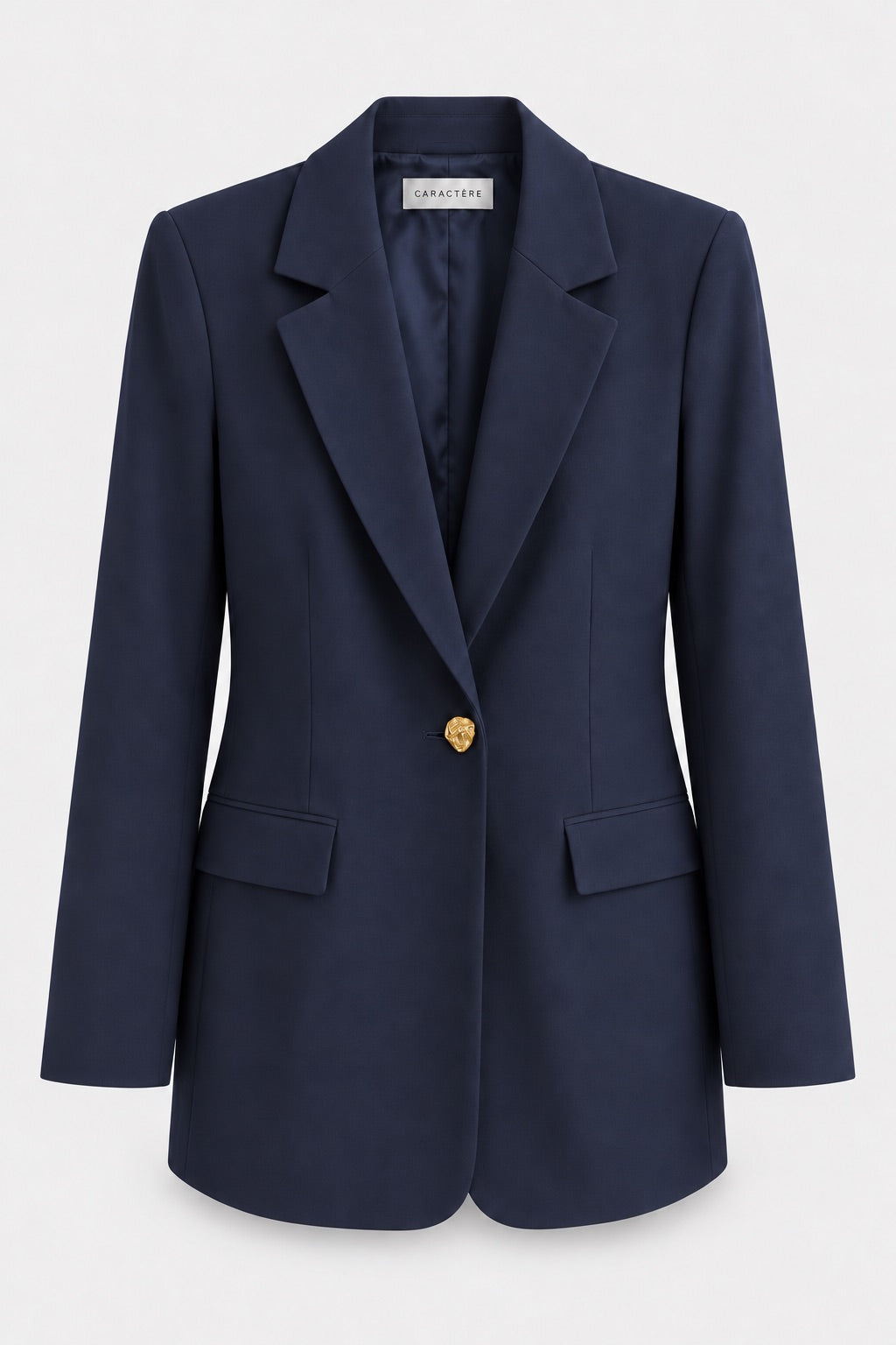 Tailleur in crepe giacca monopetto e pantalone gamba dritta - Caractère