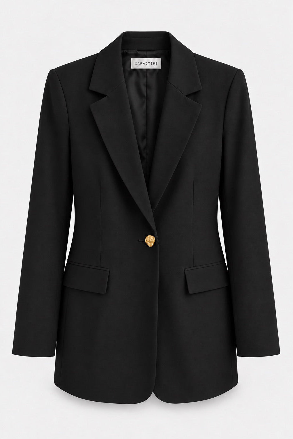 Tailleur in crepe giacca monopetto e pantalone gamba dritta - Caractère