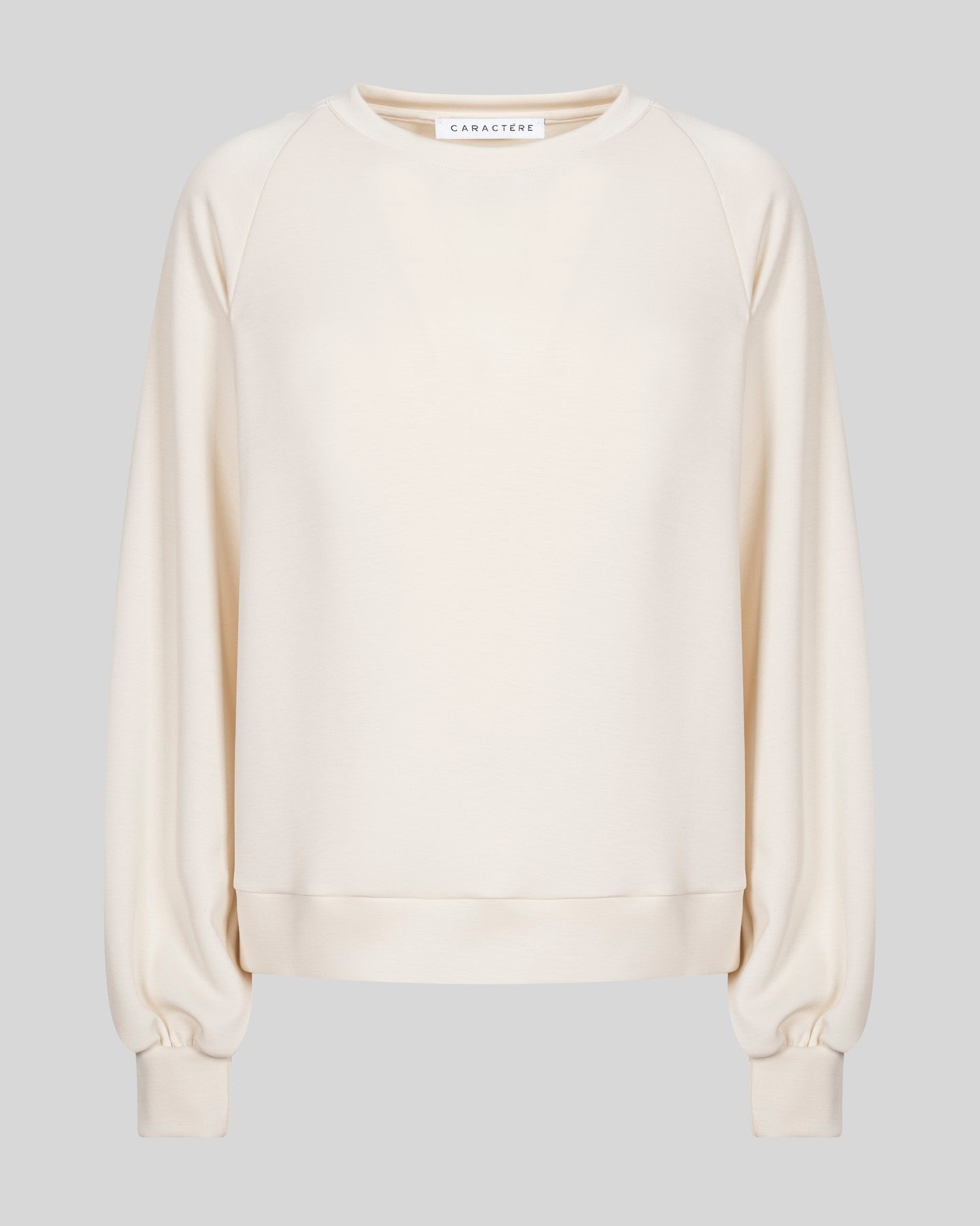 Felpa in double jersey - Caractère