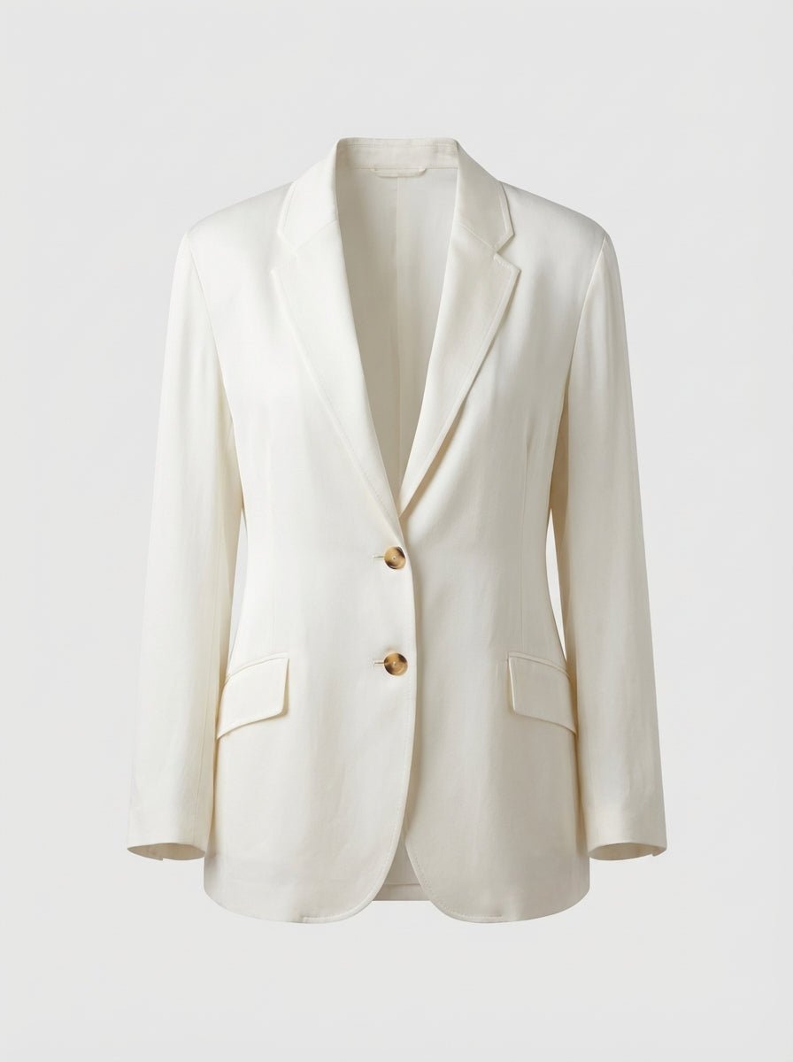 Giacca fluida in viscosa classica - Caractère