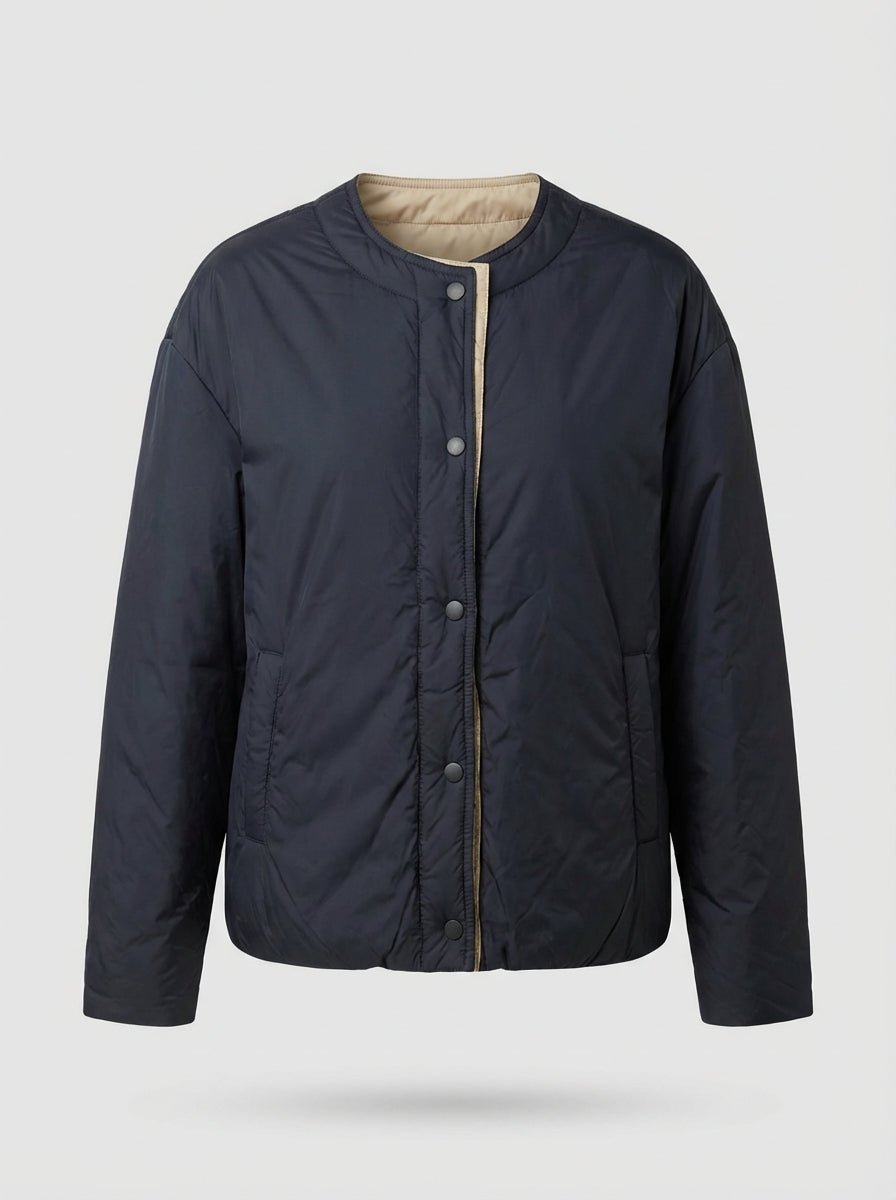 Giacca imbottita in tela antigoccia - Caractère
