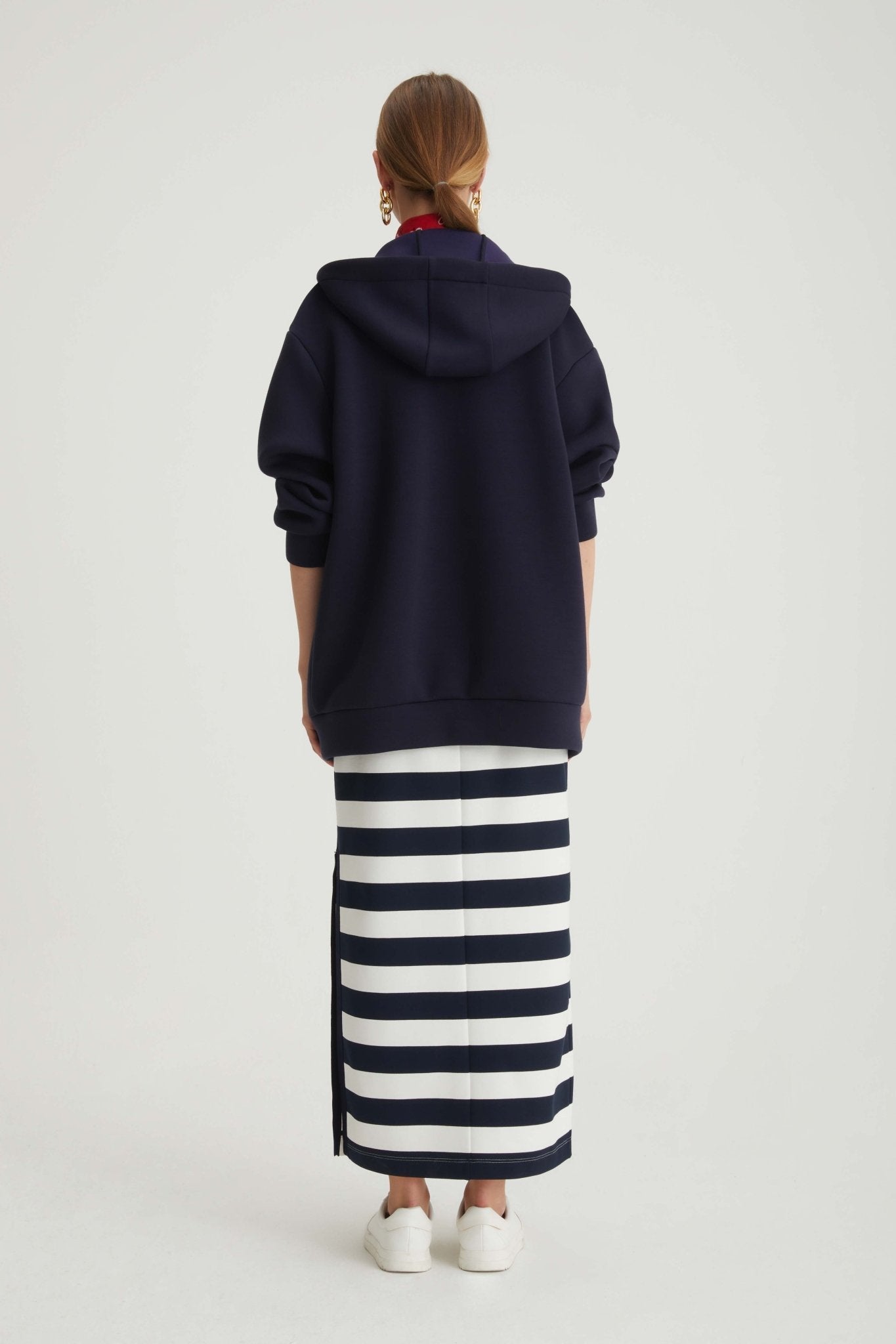 Giacca in jersey di viscosa - Caractère