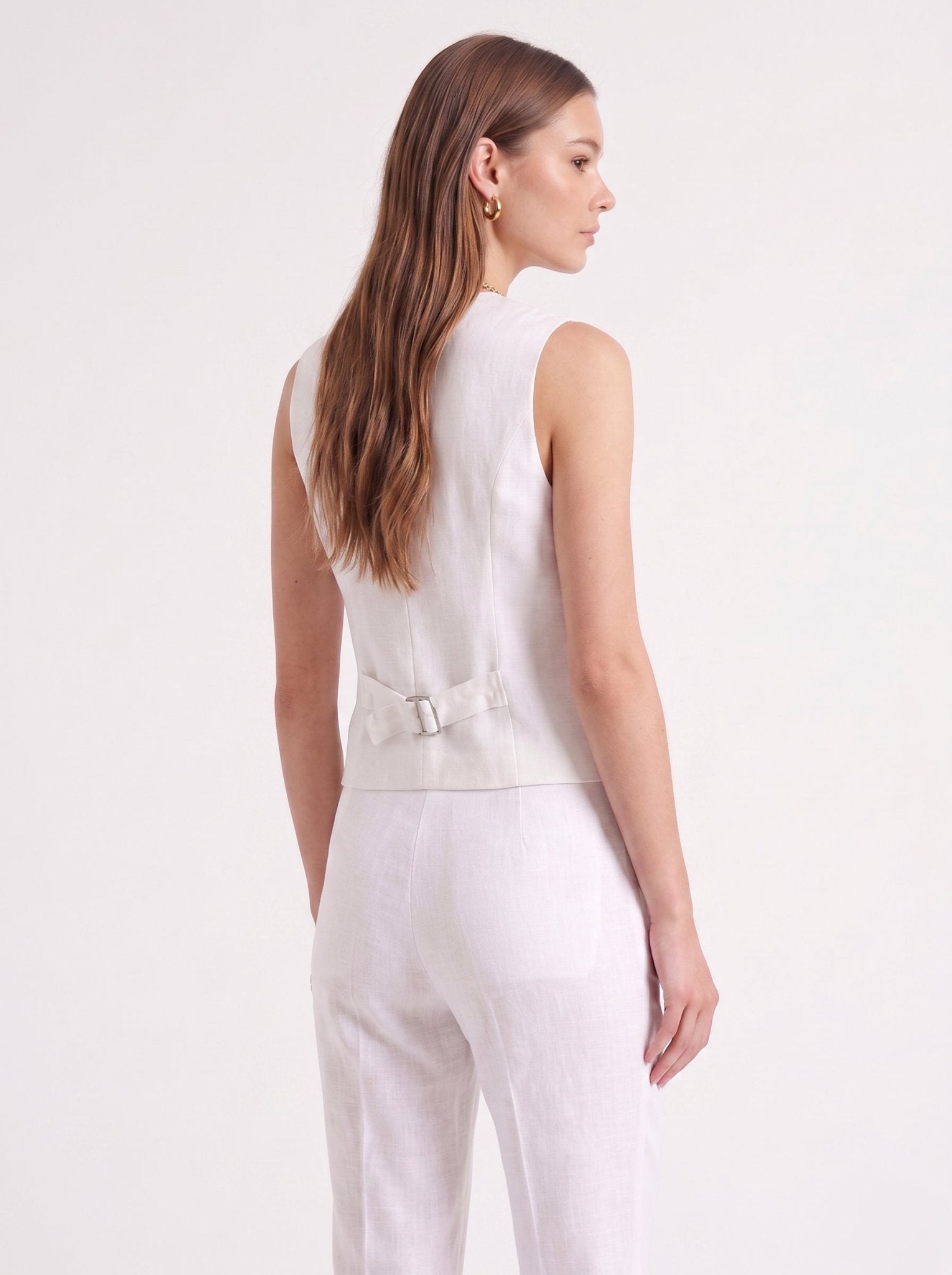Gilet in Cotone Effetto Denim - Caractère