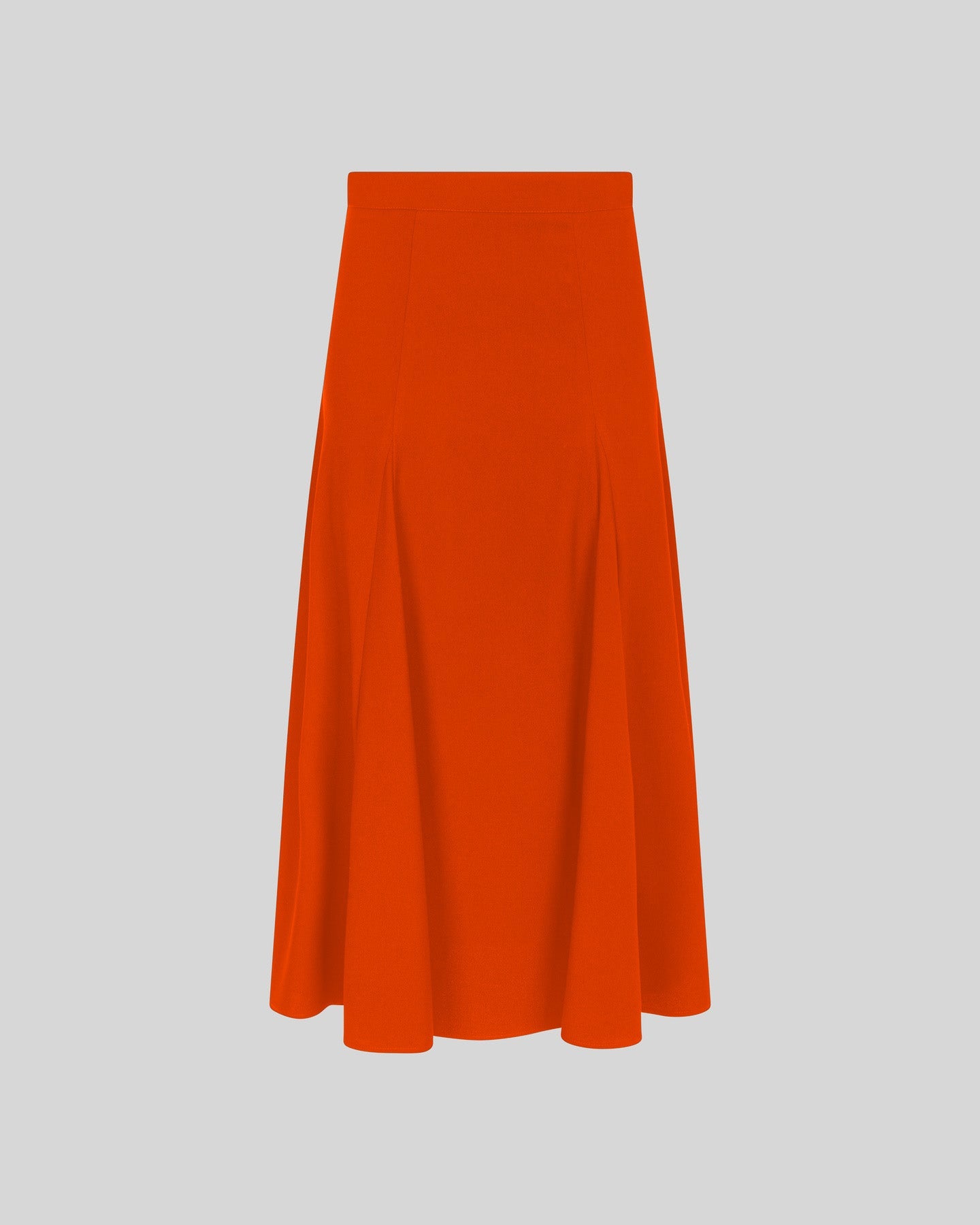 Gonna Midi Elegante in Crepe Svasata - Caractère