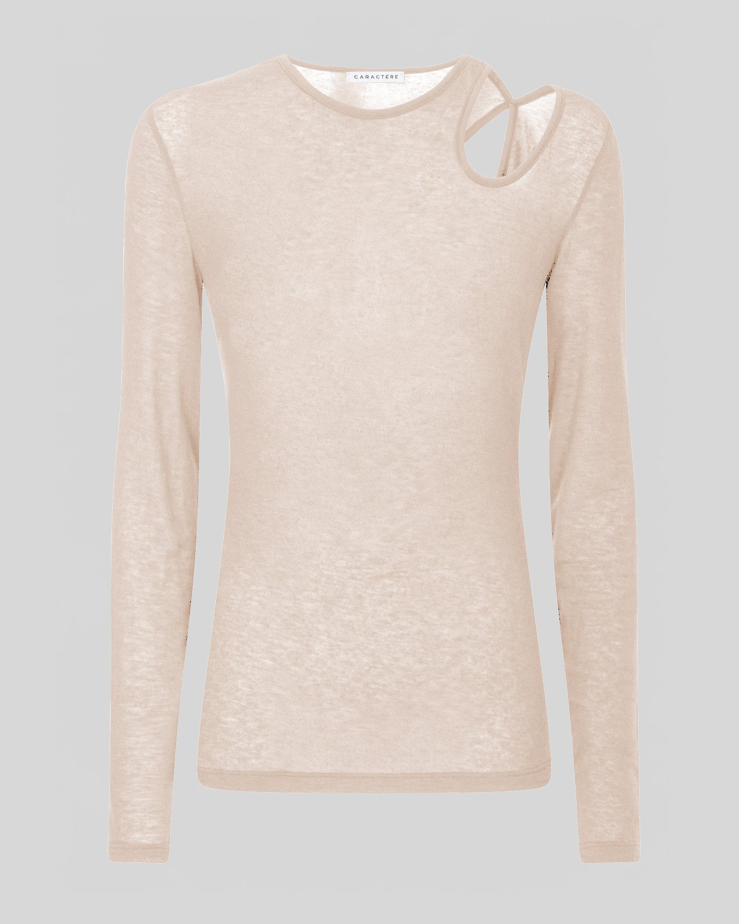 Maglia aderente con dettaglio cut - out - Caractère