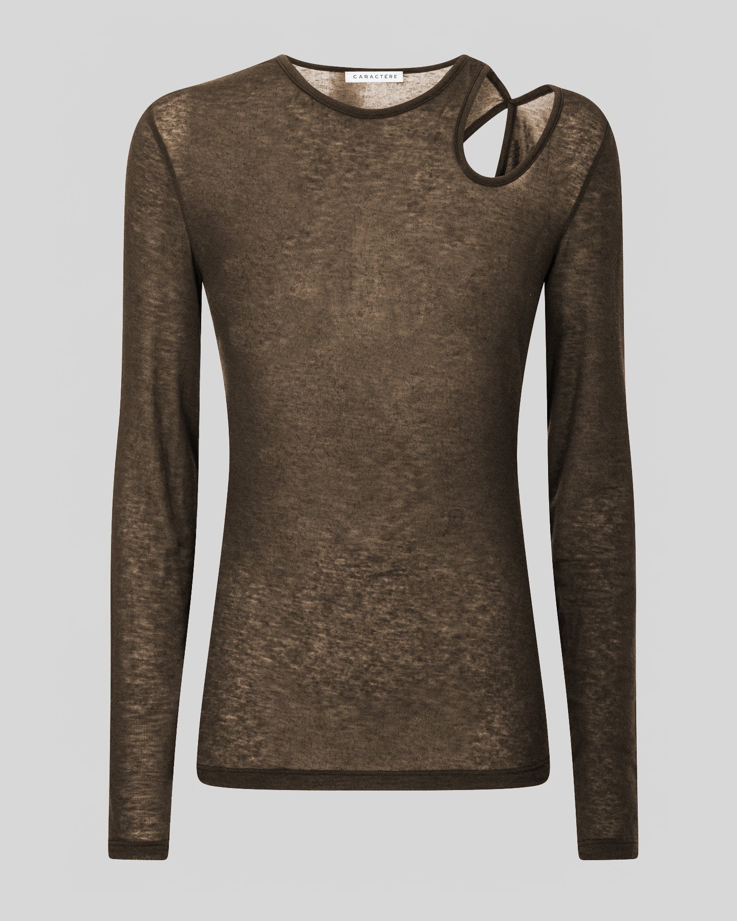 Maglia aderente con dettaglio cut - out - Caractère