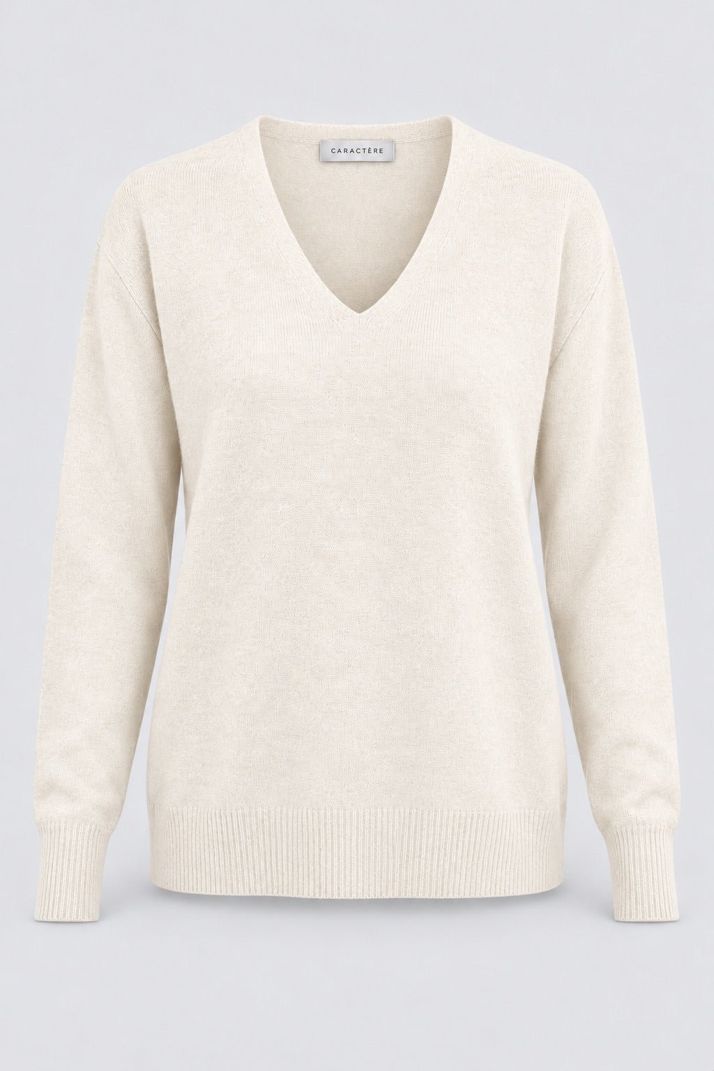 Maglia con scollo a V in Cashmere - Caractère