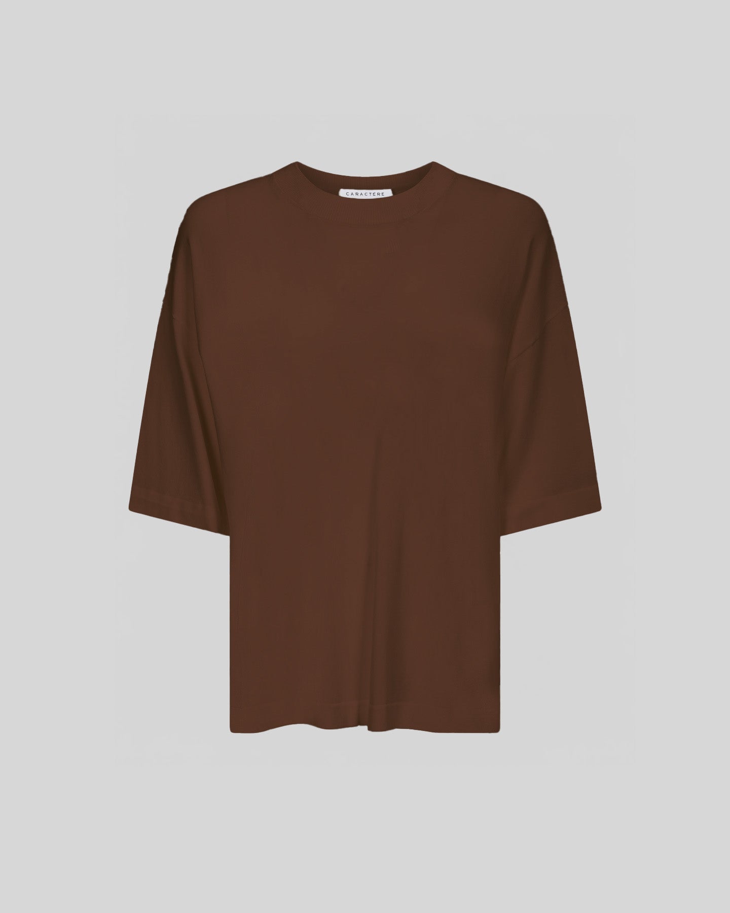 Maglia Girocollo in Viscosa con Maniche 3/4 - Caractère