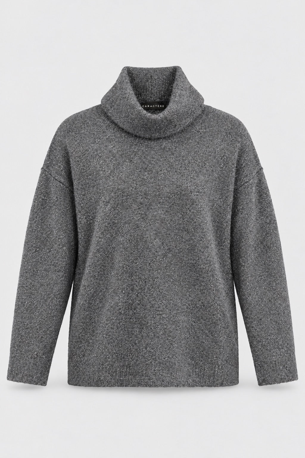 Maglione Dolcevita Oversize in Maglia Morbida - Caractère