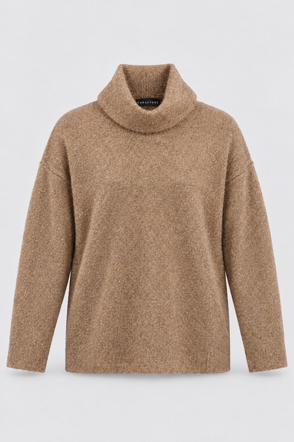 Maglione Dolcevita Oversize in Maglia Morbida - Caractère