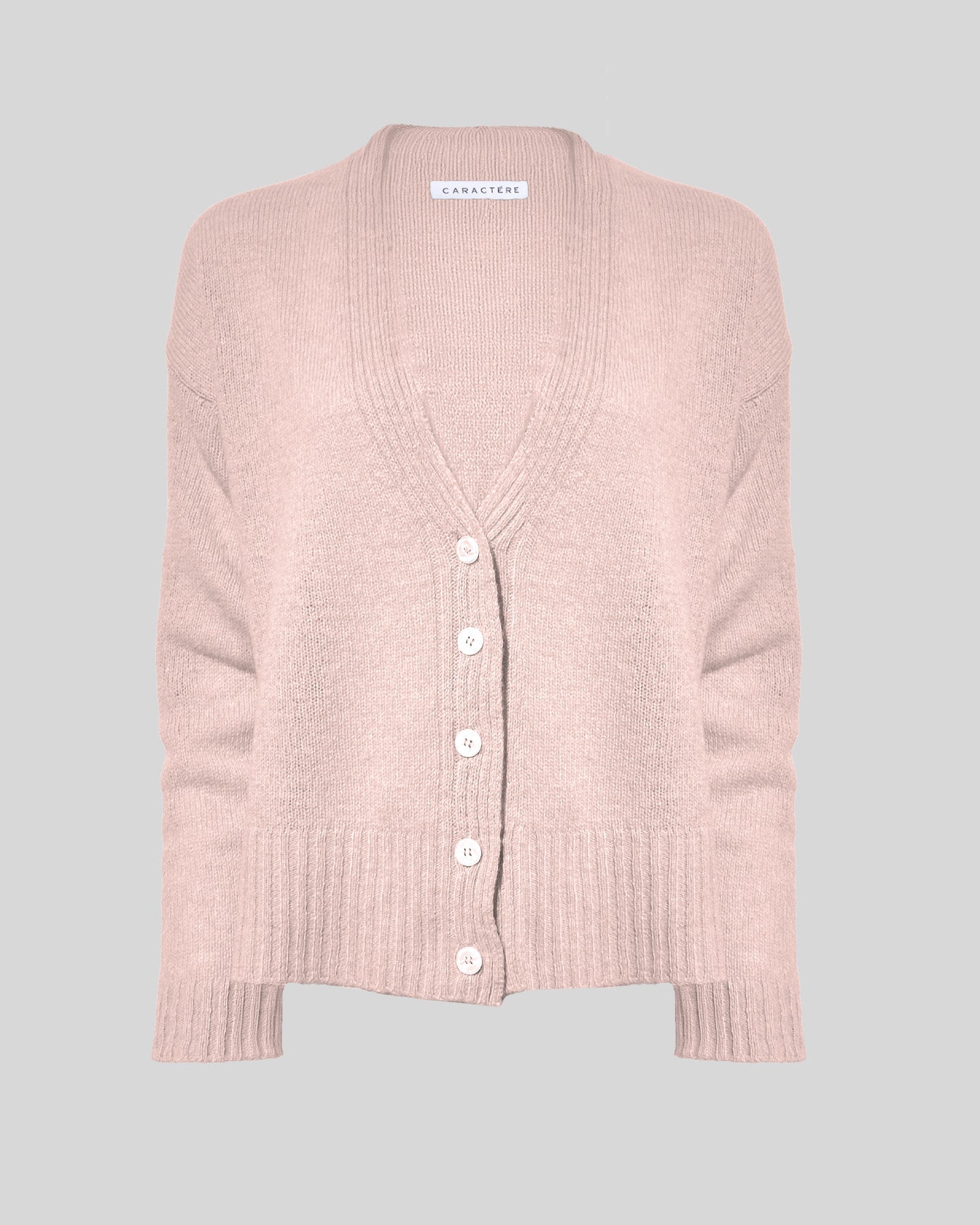JENNIE LIU Cardigan In Cashmere Color Ruggine – Girocollo Con Bottoni In Madreperla, Maglia Fitta Antipilling