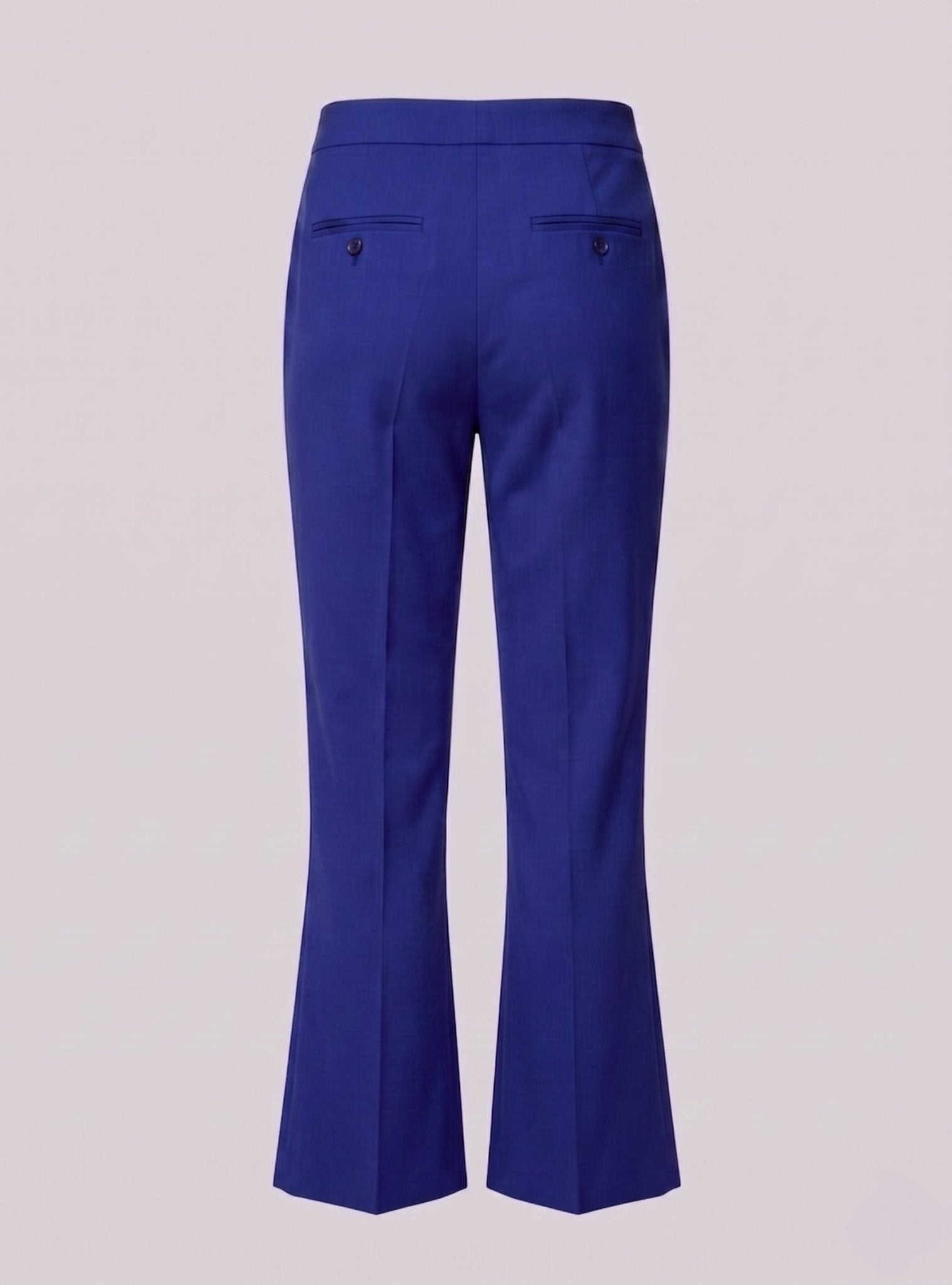 Pantalone a trombetta in cotone stretch - Caractère