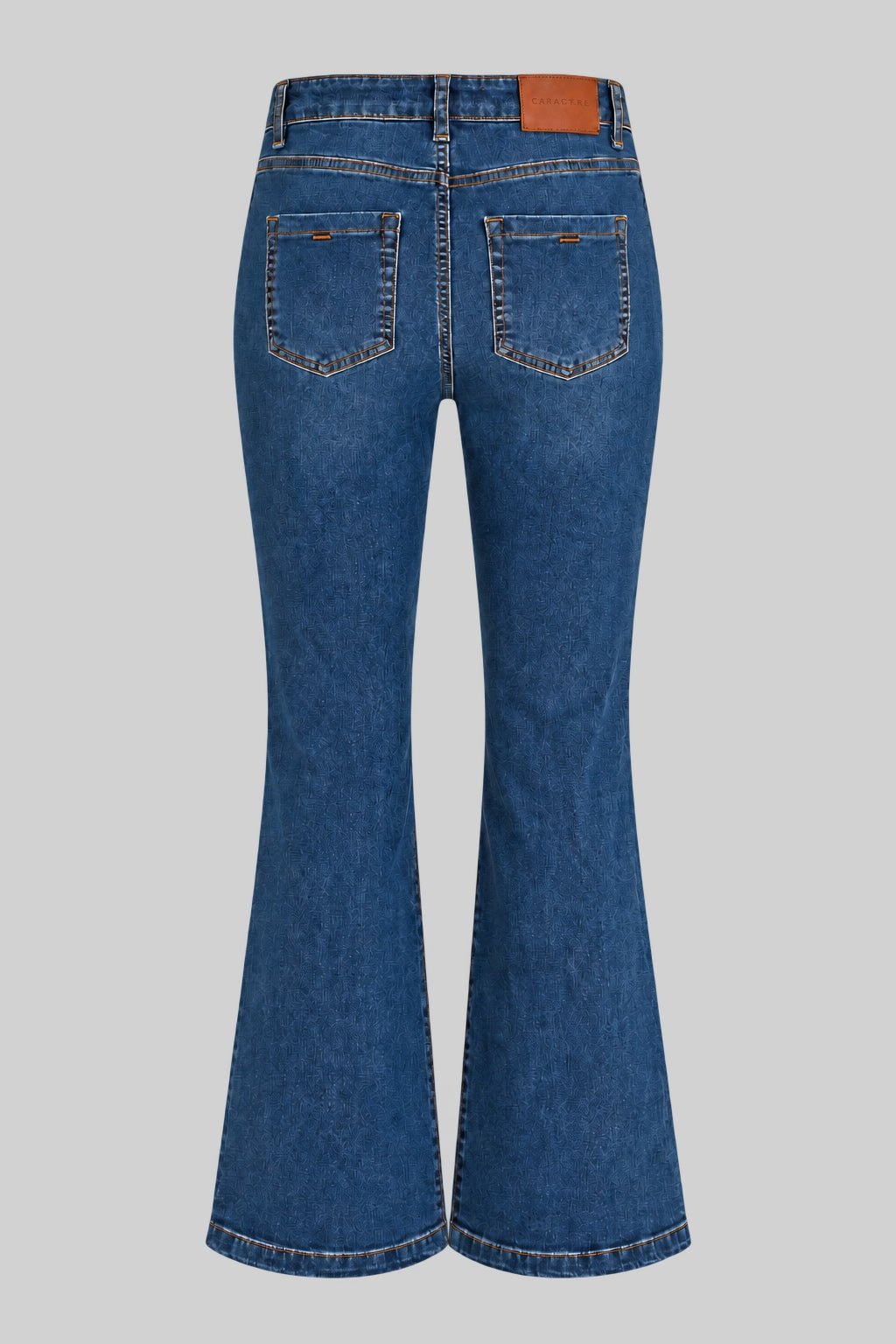 Pantalone a Trombetta in Denim - Caractère