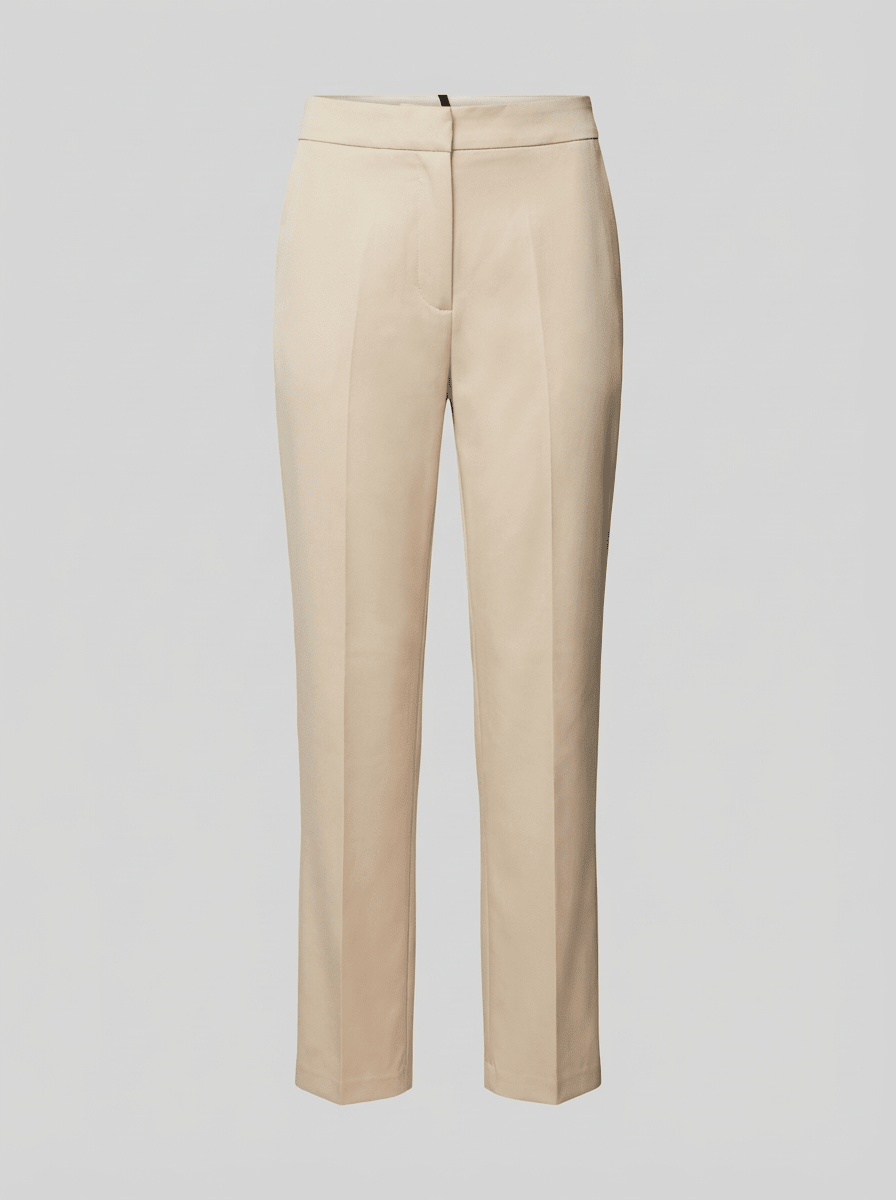 Pantalone completo a sigaretta in cotone stretch - Caractère