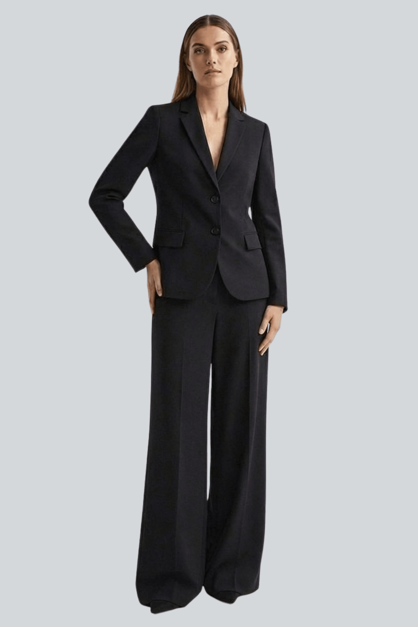Pantalone Donna Completo largo in Crepe - Caractère