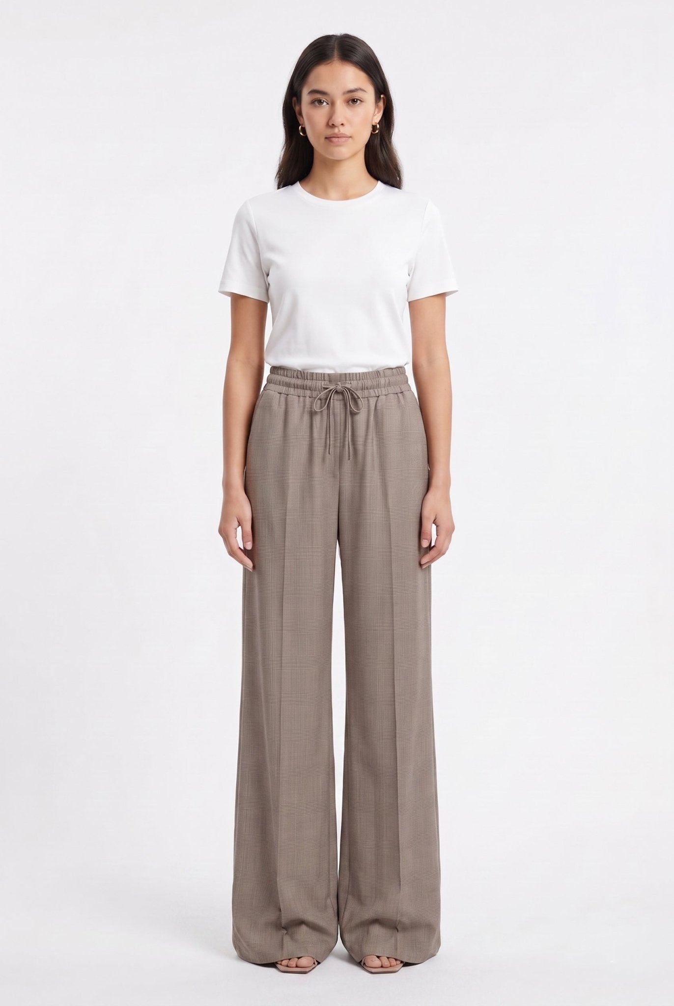 Pantalone Donna in Viscosa a Palazzo - Caractère