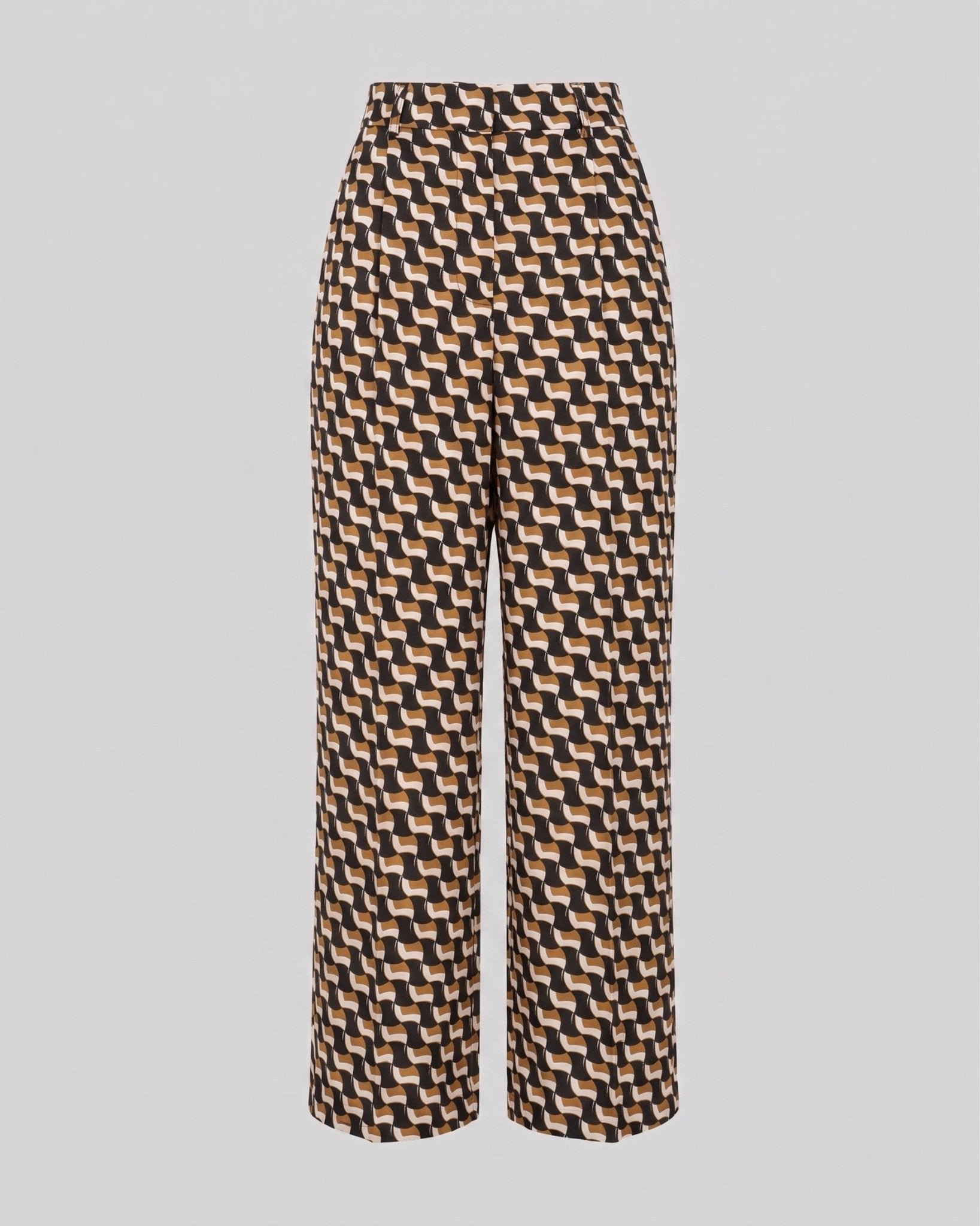 Pantalone Dritto Morbido in Viscosa - Caractère