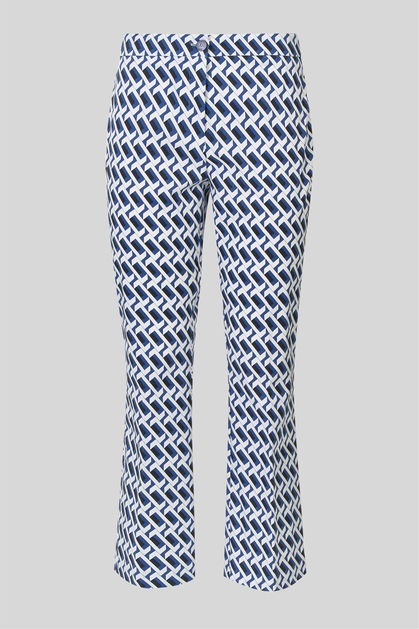 Pantalone in gabardina stampata - Caractère