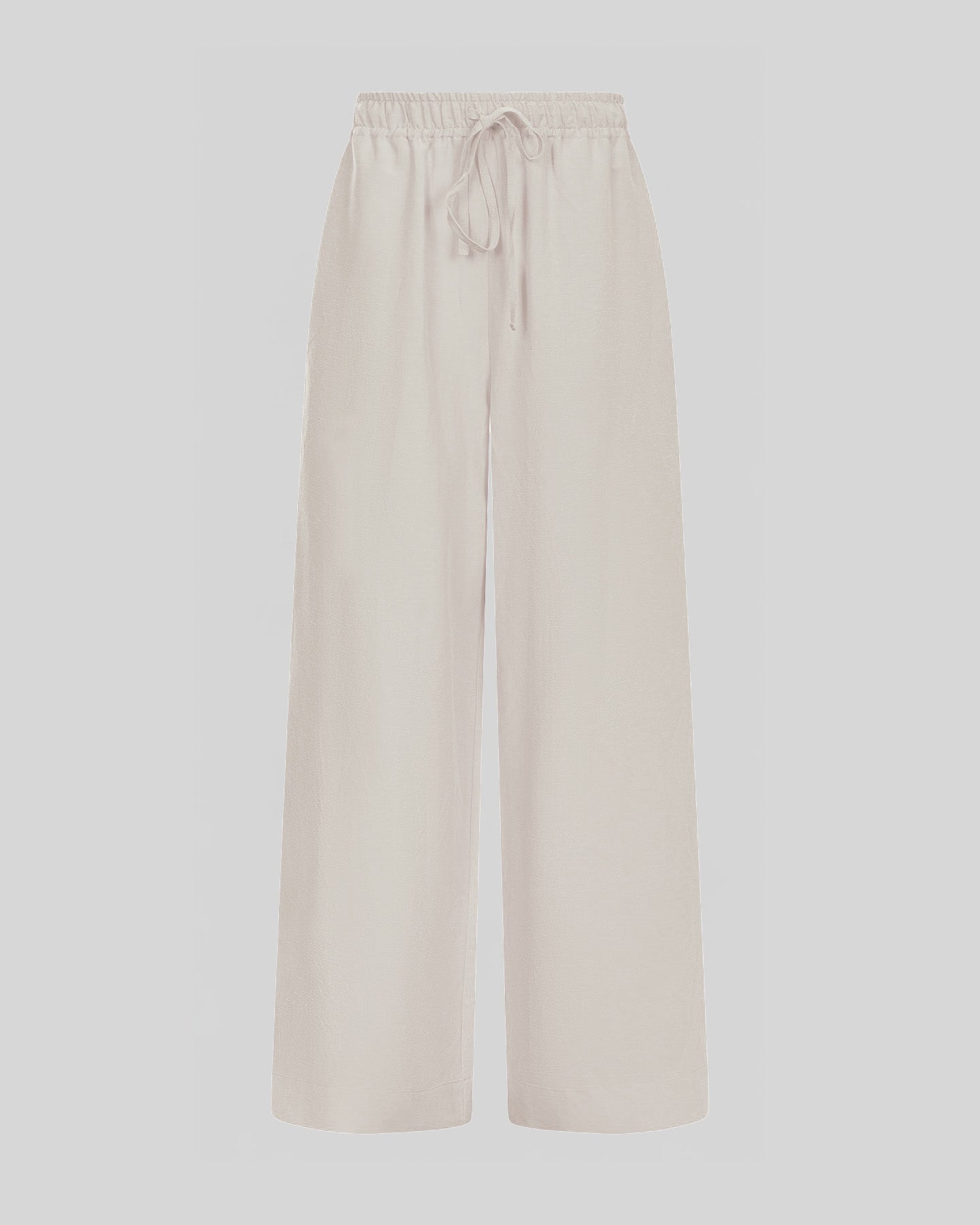 Pantalone in lino con elastico in vita - Caractère