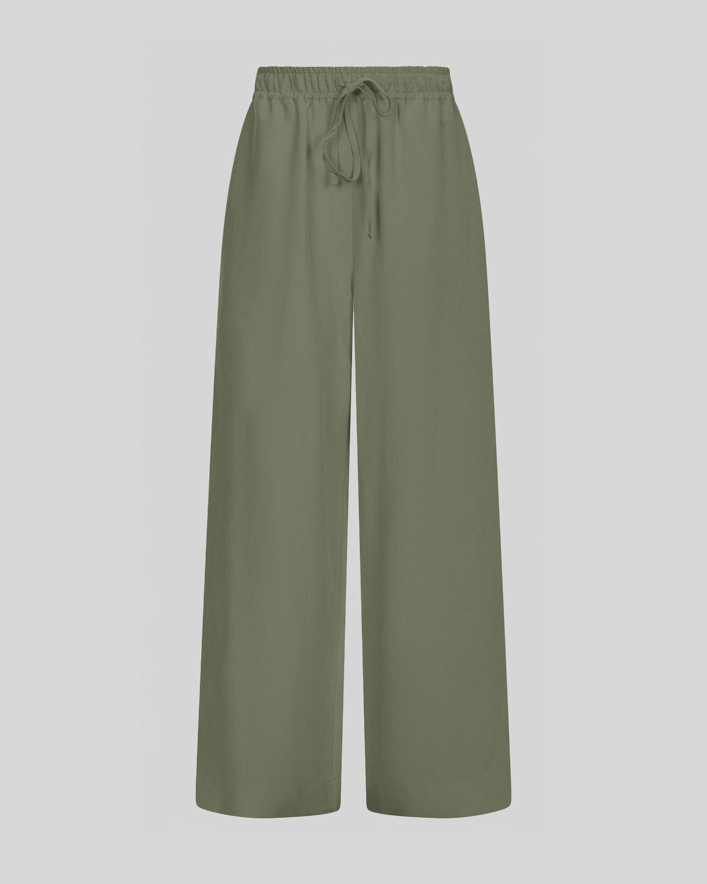 Pantalone in lino con elastico in vita - Caractère