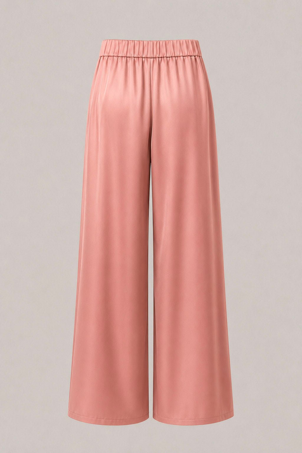 Pantalone Palazzo Donna a Vita Alta in Tessuto Stretch - Caractère
