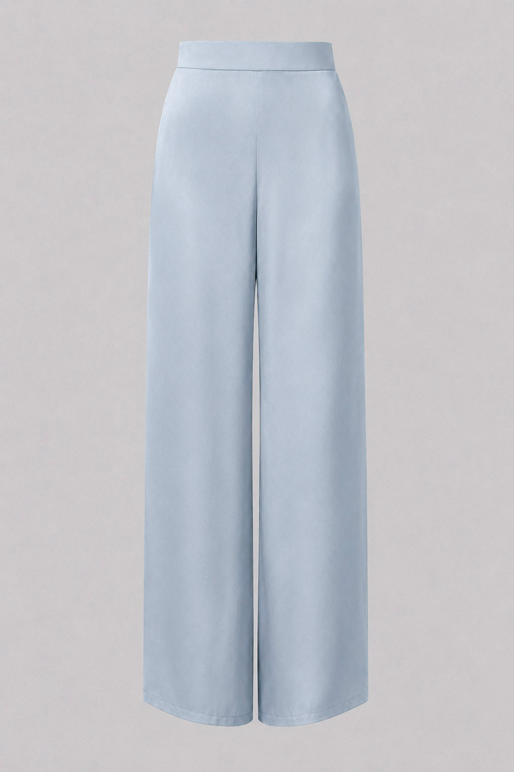 Pantalone Palazzo Donna a Vita Alta in Tessuto Stretch - Caractère