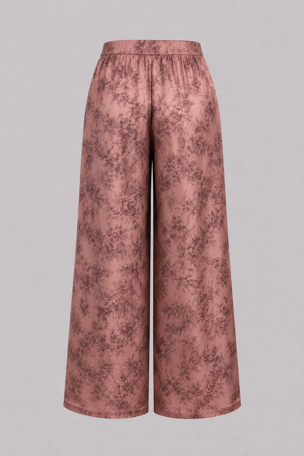 Pantalone Palazzo Donna Floreale a Vita Alta - Caractère