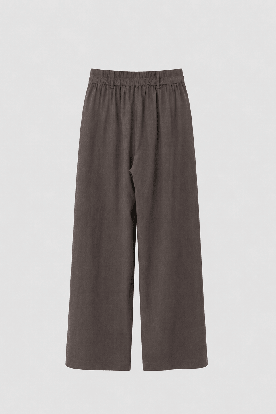 Pantalone Palazzo in Misto Lino con Vita Elasticizzata - Caractère