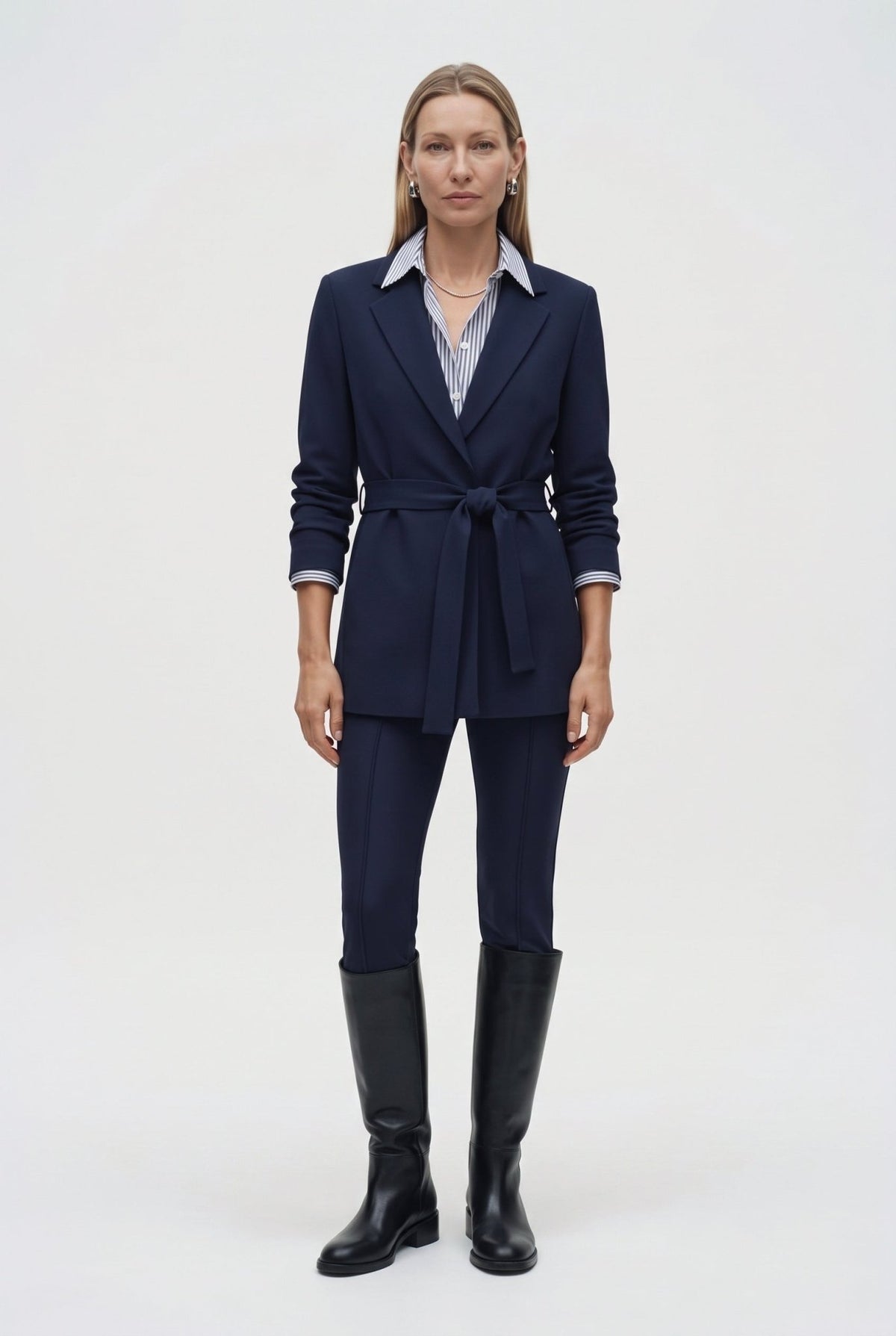 Pantalone Skinny in jersey punto Milano - Caractère
