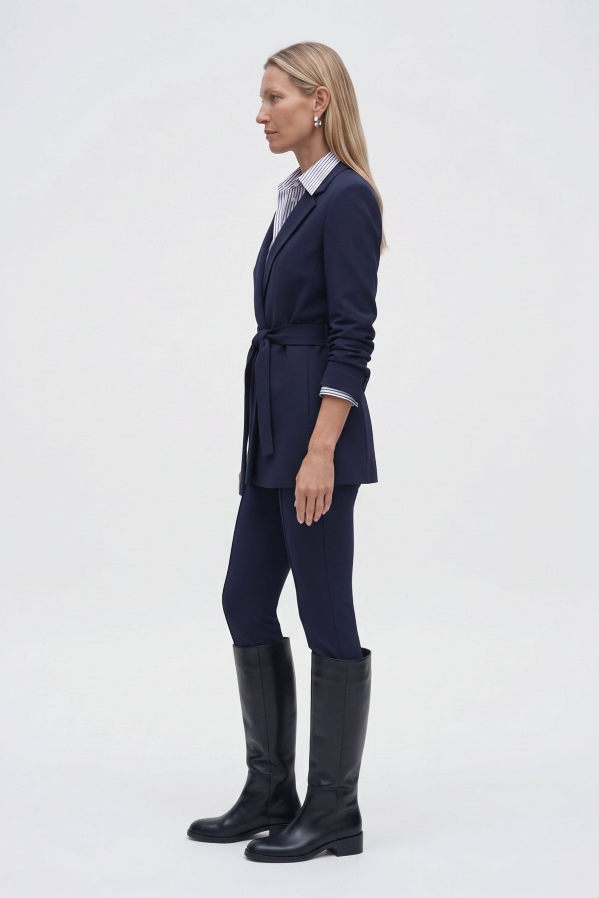 Pantalone Skinny in jersey punto Milano - Caractère